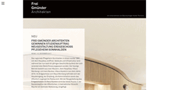 Desktop Screenshot of frei-gmuender.ch