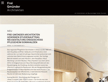 Tablet Screenshot of frei-gmuender.ch